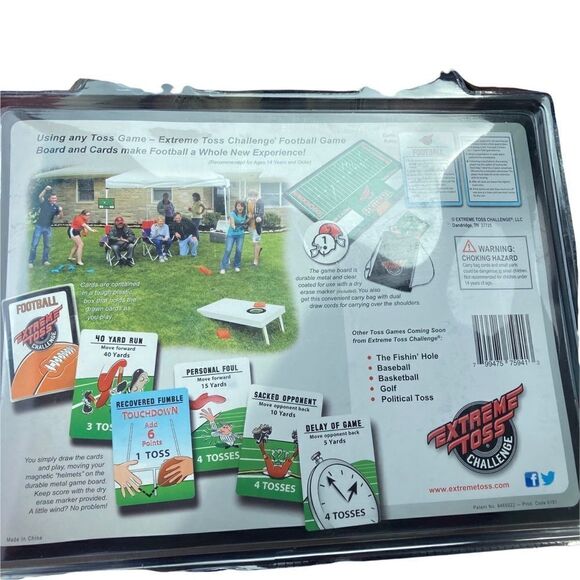 EXTREME TOSS CHALLENGE Football Toss Game Camping Tailgate Party Game - Picture 2 of 2